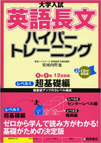 英語長文のおすすめ問題集『英語長文ハイパートレーニング超基礎編』