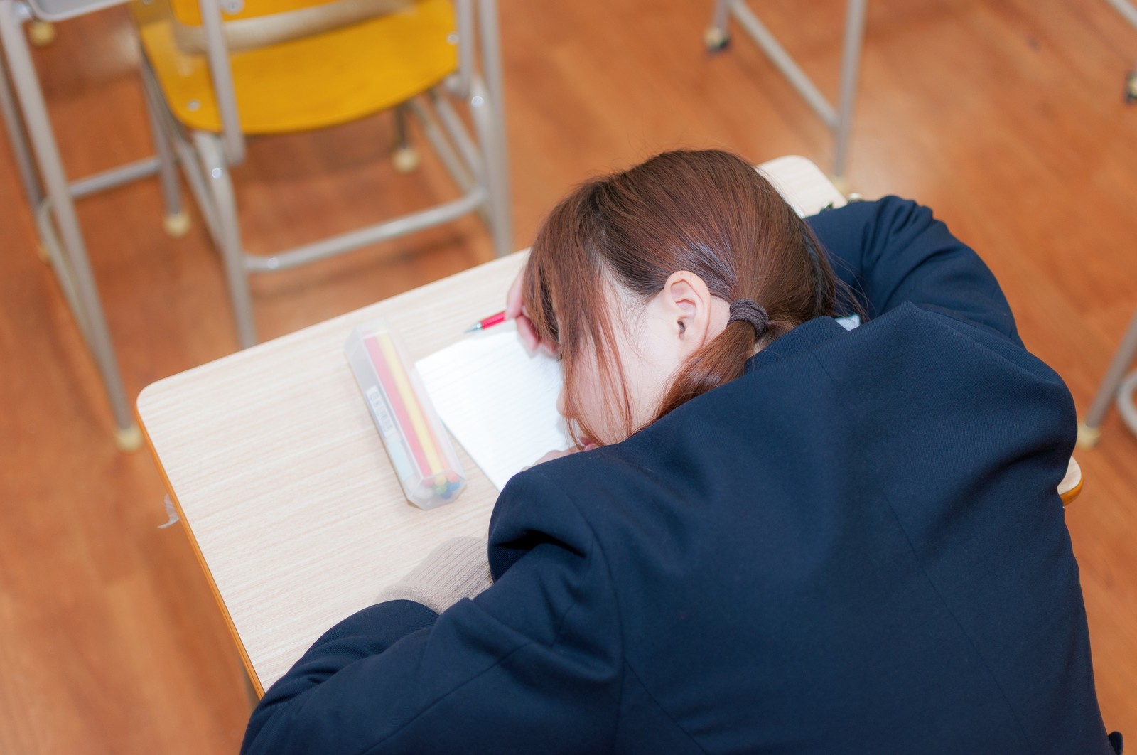 勉強の姿勢が悪いことによる悪影響