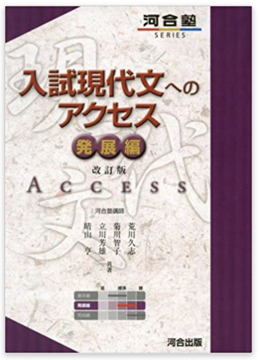 入試現代文へのアクセス発展編